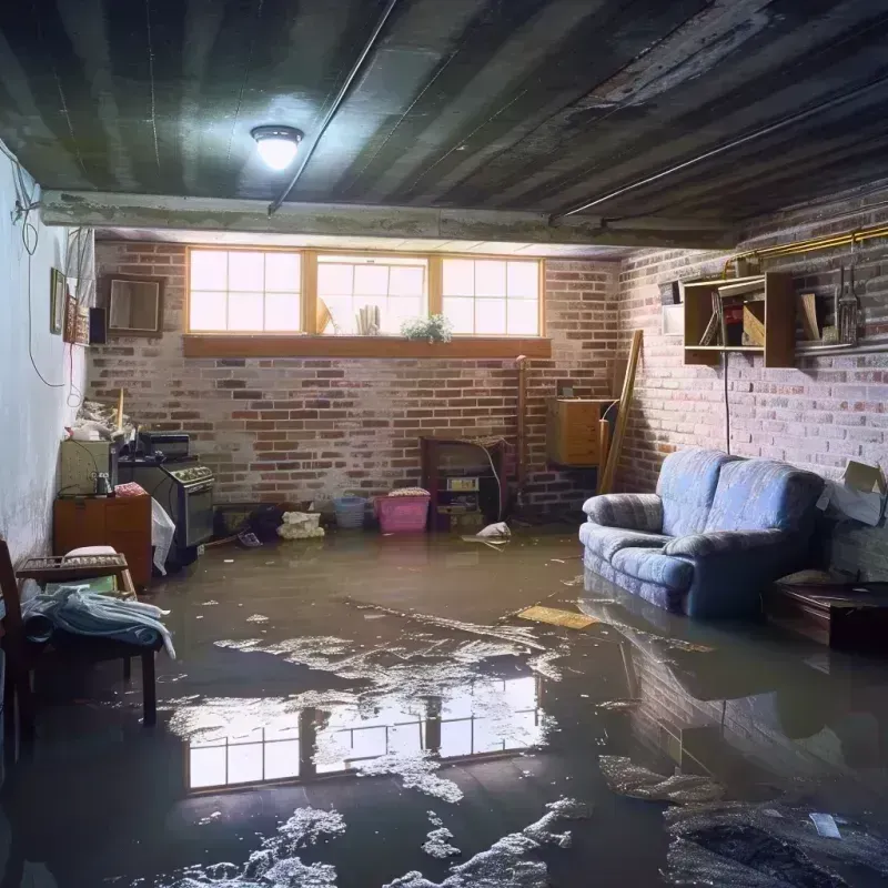 Flooded Basement Cleanup in Colorado County, TX